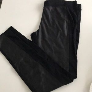Express faux leather Leggins